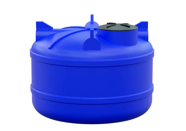 Animated water tank blue in color