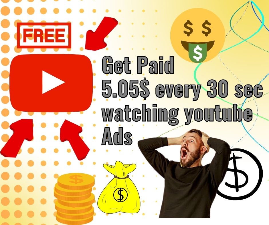 earn by watching youtube ads
